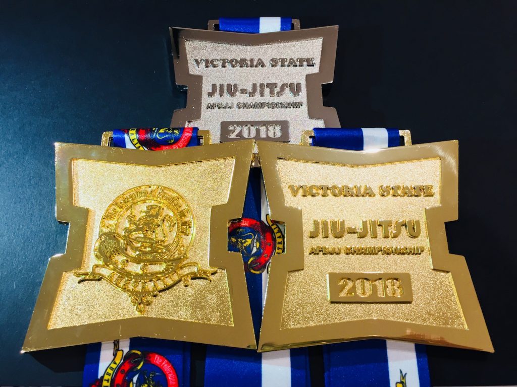 The 2018 Victorian State Black Belt Master Featherweight Champion (Gi and No-Gi) and Open Weight Silver Medallist, Marcel Leteri Sasso de Oliveira!