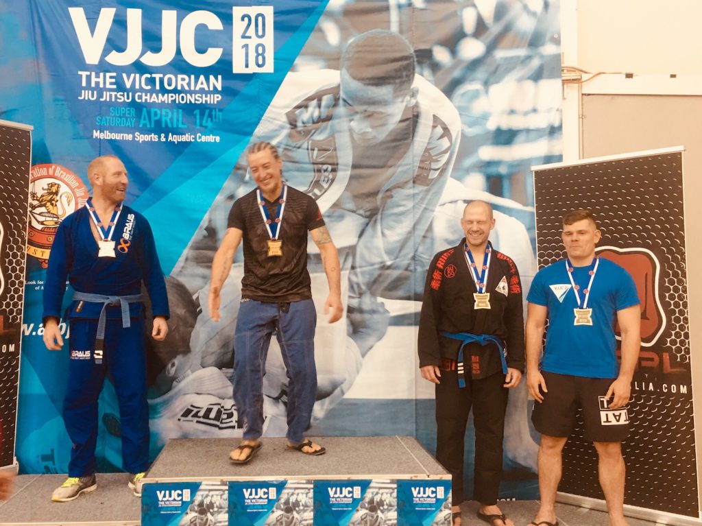 Marcel Leteri Sasso de Oliveira’s student at the 2018 Victorian State Jiu-Jitsu Championship.